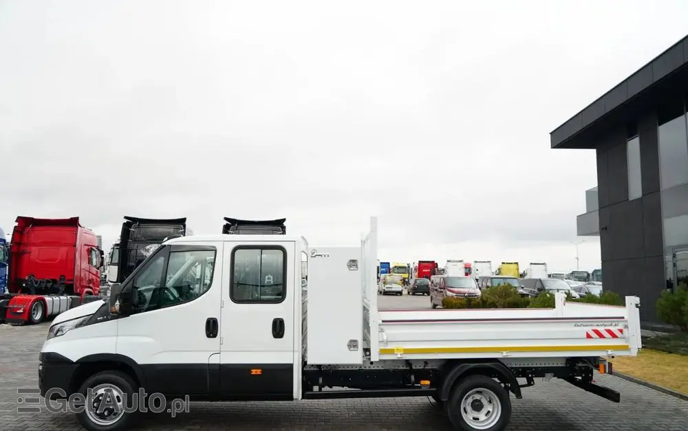 IVECO DAILY 35-140 / WYWROTKA / BRYGADÓWKA - 6 MIEJSC  / BLIŹNIAK / MANUAL / 