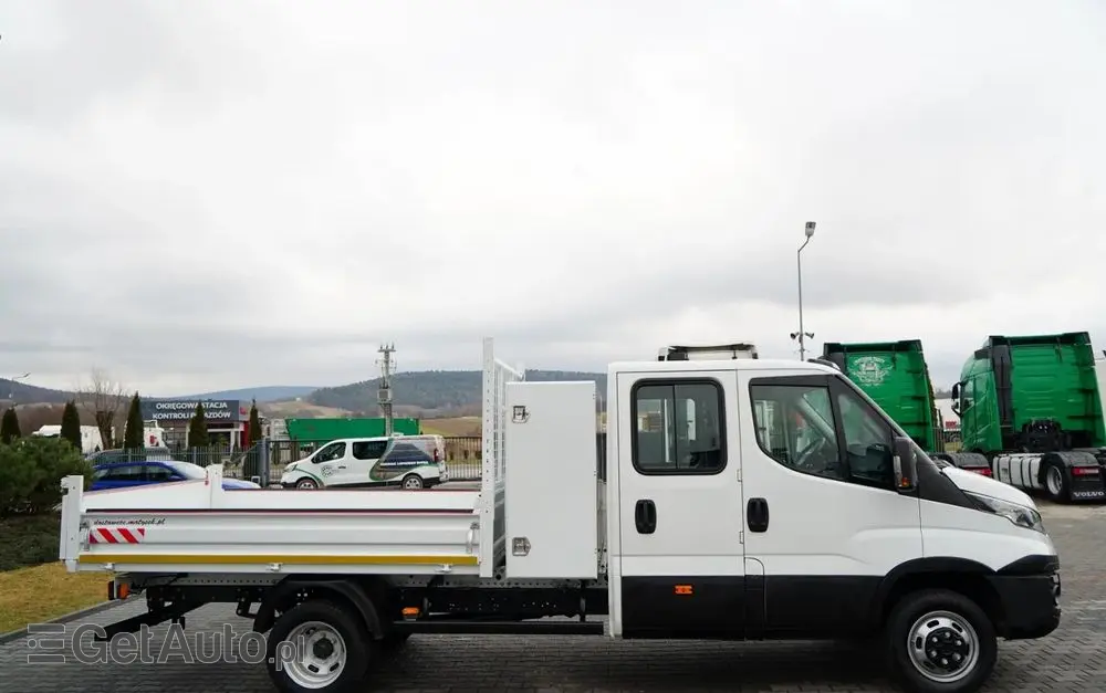 IVECO DAILY 35-140 / WYWROTKA / BRYGADÓWKA - 6 MIEJSC  / BLIŹNIAK / MANUAL / 