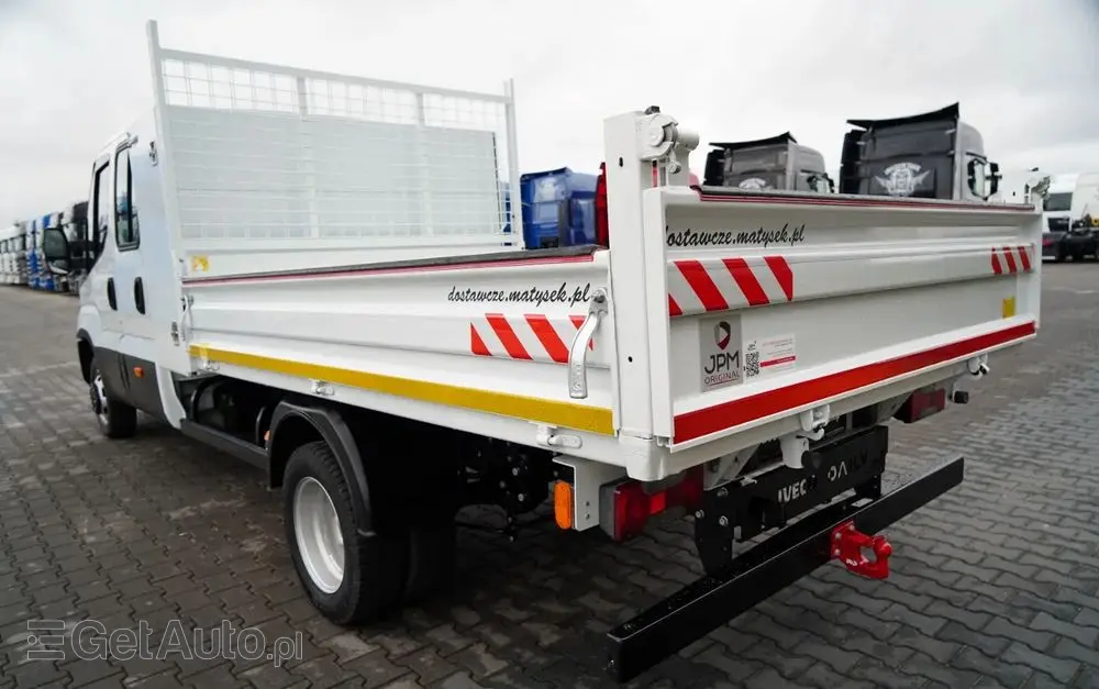 IVECO DAILY 35-140 / WYWROTKA / BRYGADÓWKA - 6 MIEJSC  / BLIŹNIAK / MANUAL / 