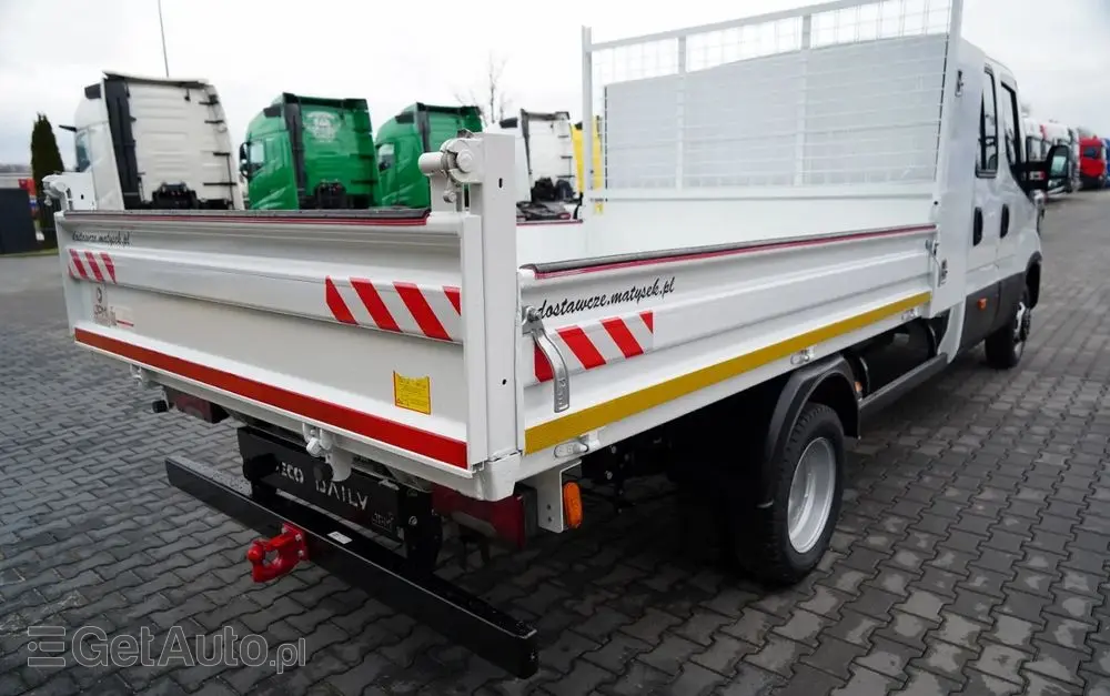 IVECO DAILY 35-140 / WYWROTKA / BRYGADÓWKA - 6 MIEJSC  / BLIŹNIAK / MANUAL / 