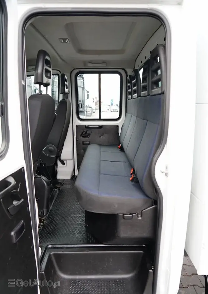 IVECO DAILY 35-140 / WYWROTKA / BRYGADÓWKA - 6 MIEJSC  / BLIŹNIAK / MANUAL / 