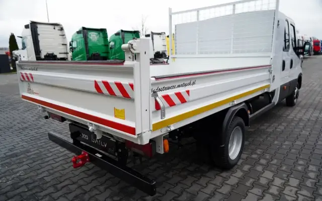 IVECO DAILY 35-140 / WYWROTKA / BRYGADÓWKA - 6 MIEJSC  / BLIŹNIAK / MANUAL / 