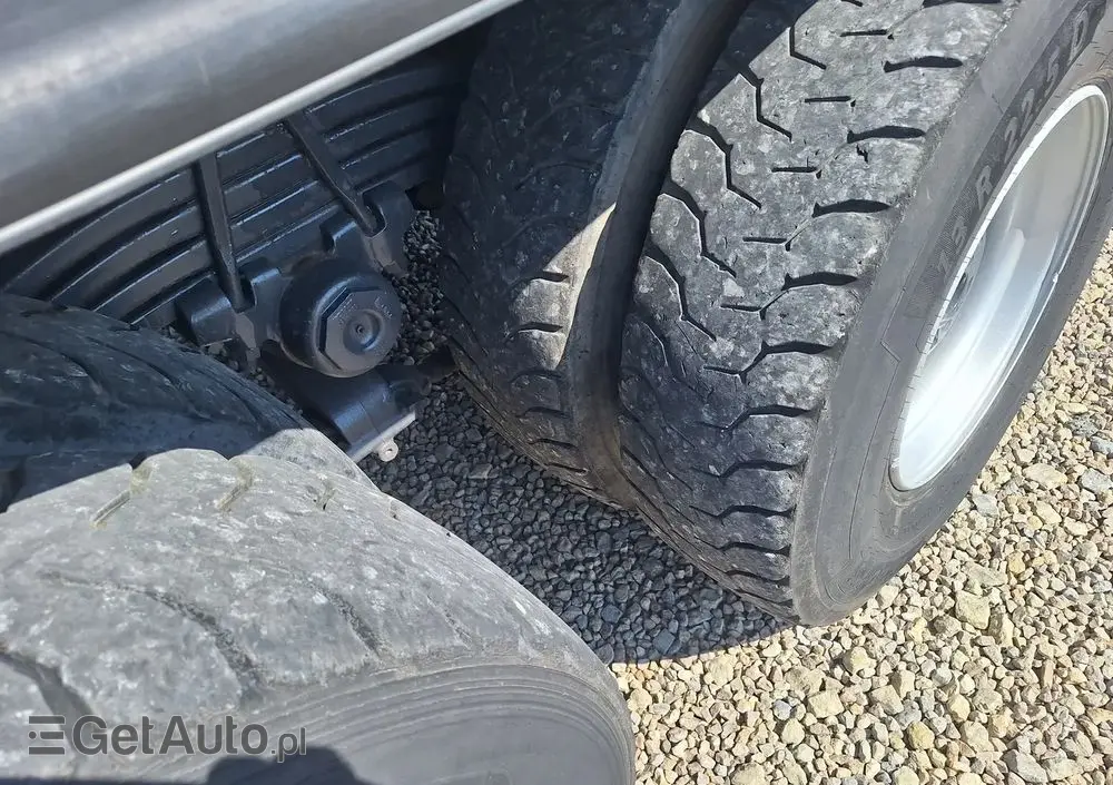 SCANIA P340 6X4 BORDMATIC / HDS HIAB 122/ Import Francja 