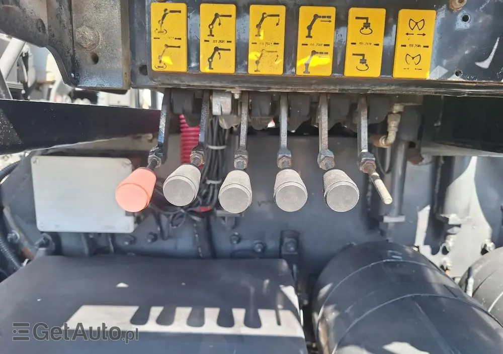 SCANIA P340 6X4 BORDMATIC / HDS HIAB 122/ Import Francja 