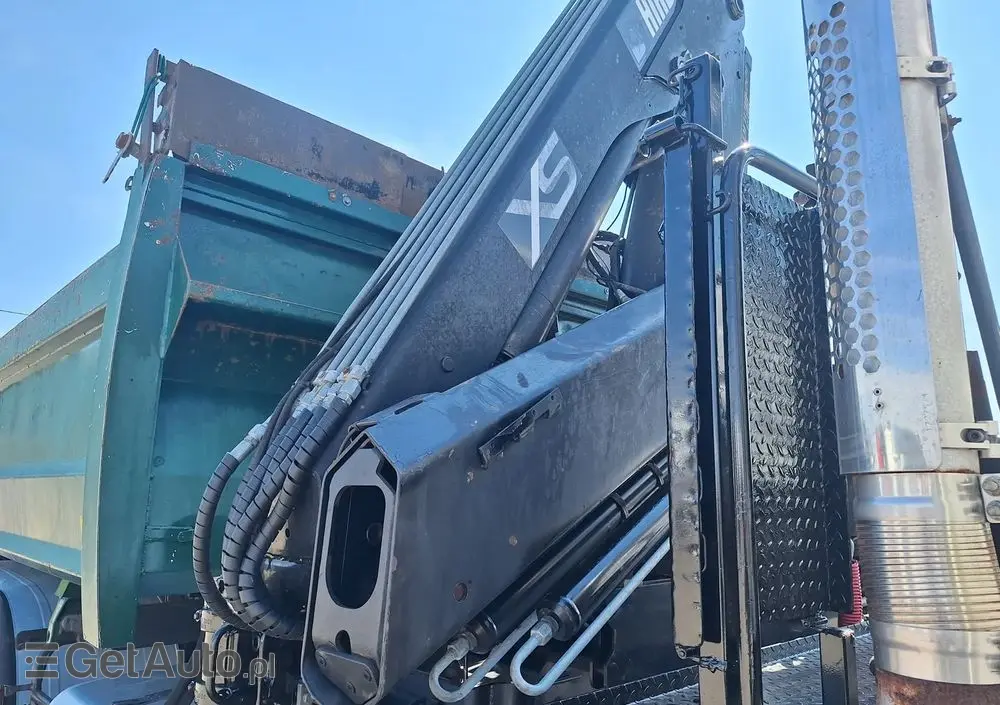 SCANIA P340 6X4 BORDMATIC / HDS HIAB 122/ Import Francja 