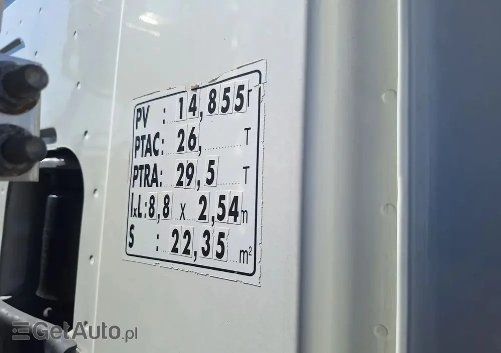 SCANIA P340 6X4 BORDMATIC / HDS HIAB 122/ Import Francja 