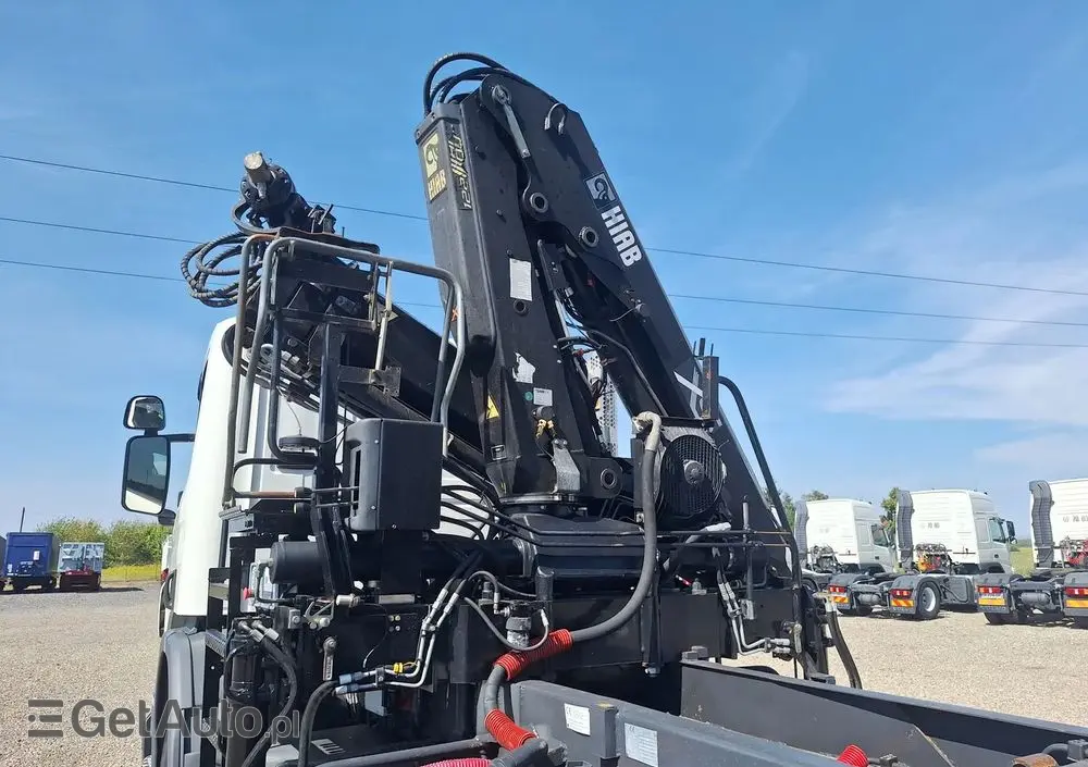 SCANIA P340 6X4 BORDMATIC / HDS HIAB 122/ Import Francja 