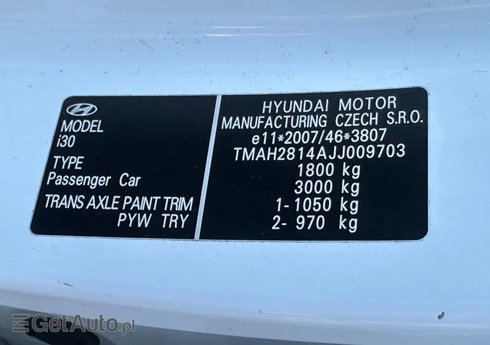 HYUNDAI I30 Blue Kombi 1.4 Trend