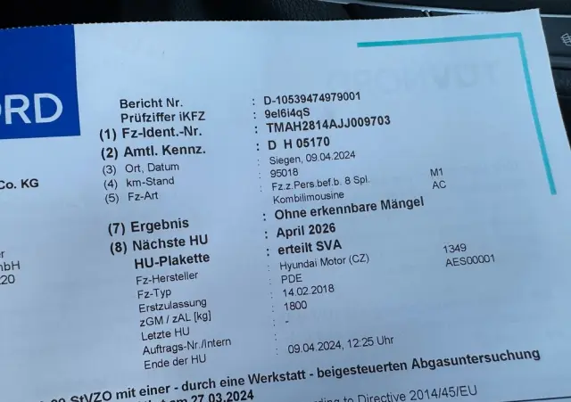 HYUNDAI I30 Blue Kombi 1.4 Trend