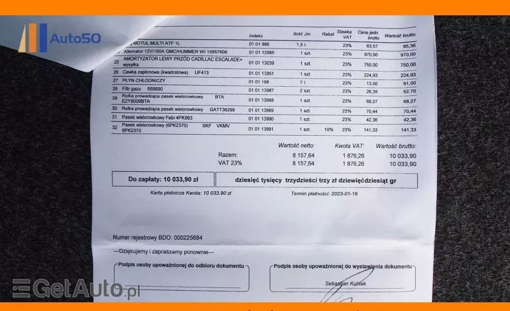 CADILLAC Escalade 6.2 V8 Elegance