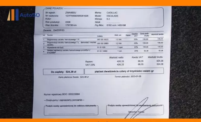 CADILLAC Escalade 6.2 V8 Elegance