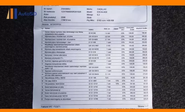 CADILLAC Escalade 6.2 V8 Elegance
