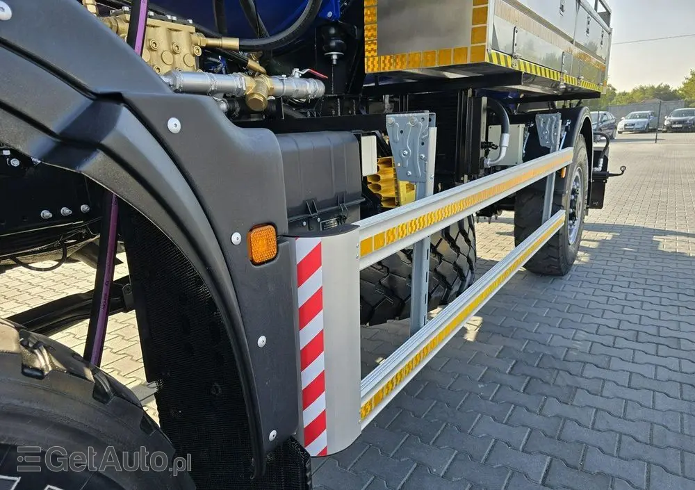 MAN 4x4 WUKO GAMON PW8  do zbierania odpadów płynnych separatorów 