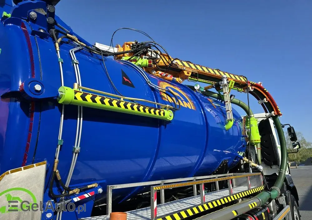 MAN 4x4 WUKO GAMON PW8  do zbierania odpadów płynnych separatorów 