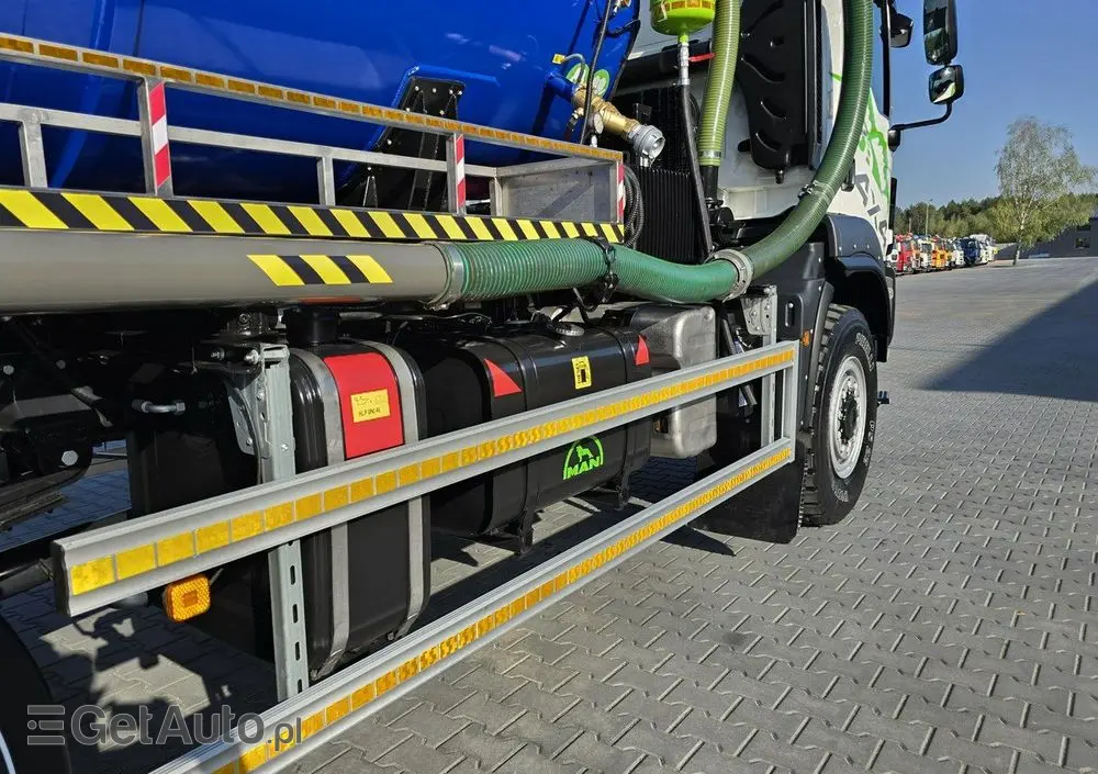 MAN 4x4 WUKO GAMON PW8  do zbierania odpadów płynnych separatorów 