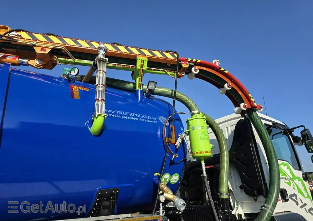 MAN 4x4 WUKO GAMON PW8  do zbierania odpadów płynnych separatorów 