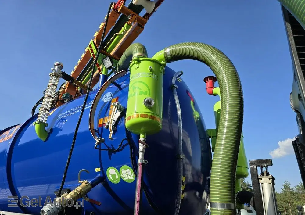 MAN 4x4 WUKO GAMON PW8  do zbierania odpadów płynnych separatorów 