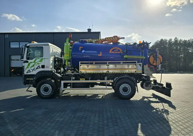 MAN 4x4 WUKO GAMON PW8  do zbierania odpadów płynnych separatorów 