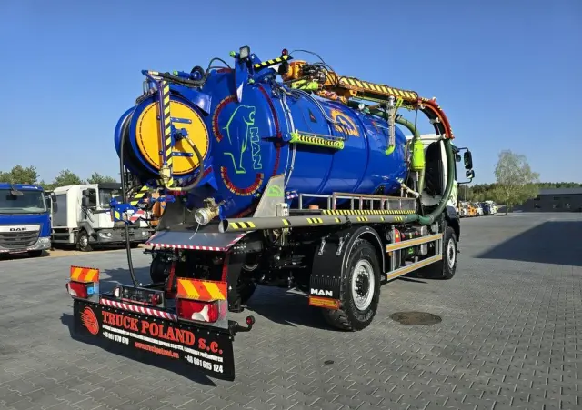 MAN 4x4 WUKO GAMON PW8  do zbierania odpadów płynnych separatorów 