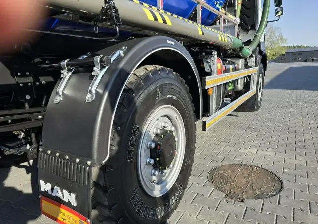 MAN 4x4 WUKO GAMON PW8  do zbierania odpadów płynnych separatorów 