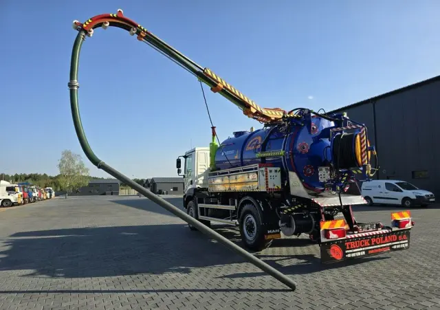 MAN 4x4 WUKO GAMON PW8  do zbierania odpadów płynnych separatorów 