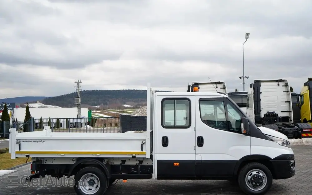 IVECO DAILY 35-140 / WYWROTKA / BRYGADOWKA - 6 MIEJSC  / BLIŹNIAK / MANUAL / 