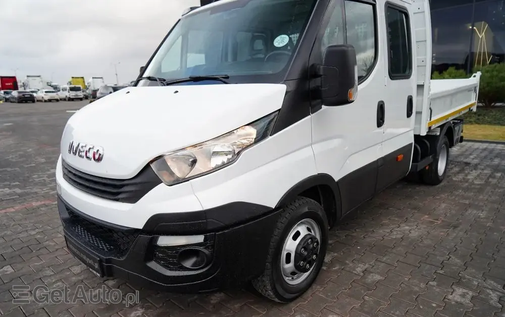 IVECO DAILY 35-140 / WYWROTKA / BRYGADOWKA - 6 MIEJSC  / BLIŹNIAK / MANUAL / 