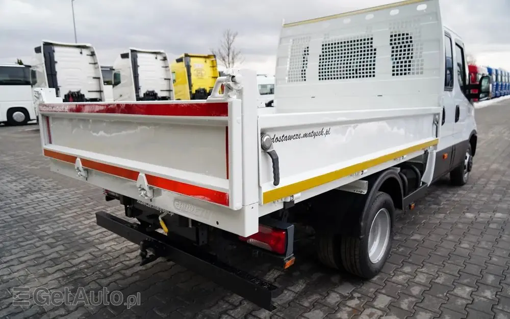 IVECO DAILY 35-140 / WYWROTKA / BRYGADOWKA - 6 MIEJSC  / BLIŹNIAK / MANUAL / 