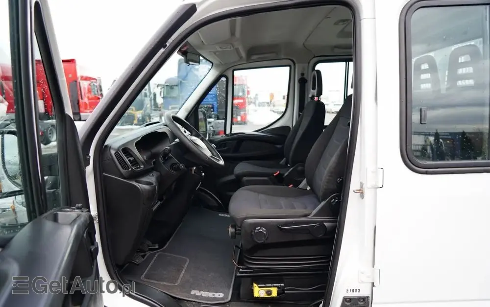 IVECO DAILY 35-140 / WYWROTKA / BRYGADOWKA - 6 MIEJSC  / BLIŹNIAK / MANUAL / 
