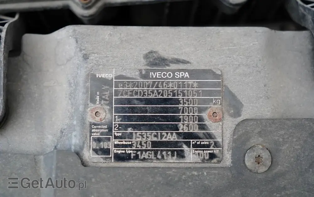 IVECO DAILY 35-140 / WYWROTKA / BRYGADOWKA - 6 MIEJSC  / BLIŹNIAK / MANUAL / 