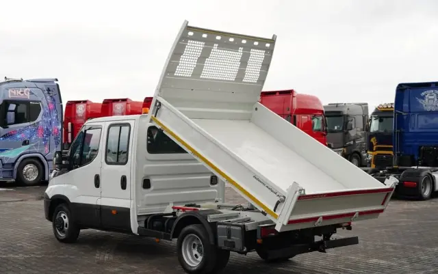 IVECO DAILY 35-140 / WYWROTKA / BRYGADOWKA - 6 MIEJSC  / BLIŹNIAK / MANUAL / 