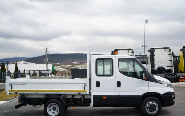 IVECO DAILY 35-140 / WYWROTKA / BRYGADOWKA - 6 MIEJSC  / BLIŹNIAK / MANUAL / 