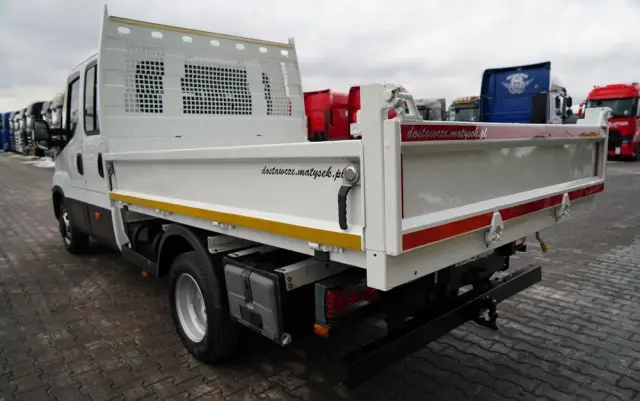 IVECO DAILY 35-140 / WYWROTKA / BRYGADOWKA - 6 MIEJSC  / BLIŹNIAK / MANUAL / 