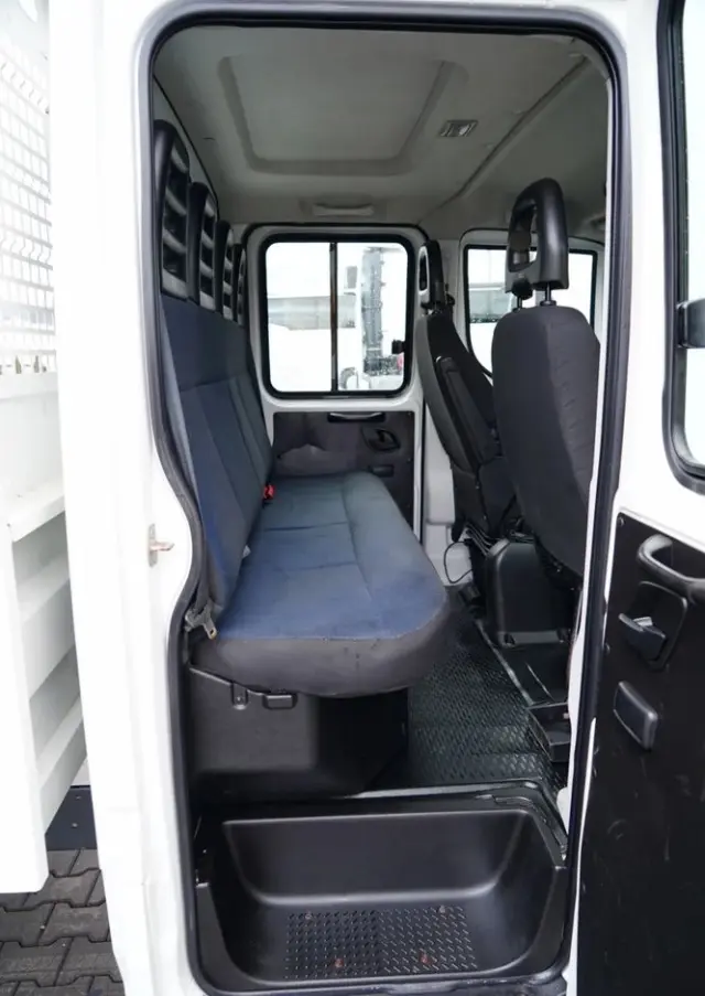 IVECO DAILY 35-140 / WYWROTKA / BRYGADOWKA - 6 MIEJSC  / BLIŹNIAK / MANUAL / 