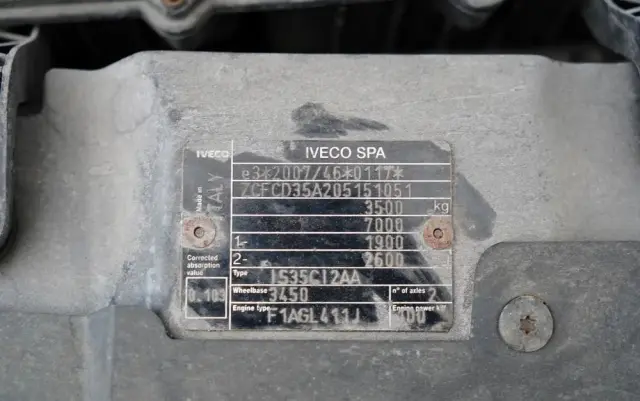 IVECO DAILY 35-140 / WYWROTKA / BRYGADOWKA - 6 MIEJSC  / BLIŹNIAK / MANUAL / 