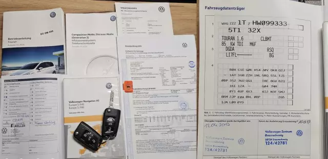 VOLKSWAGEN Touran 1.6 TDI SCR (BlueMotion Technology) Comfortline