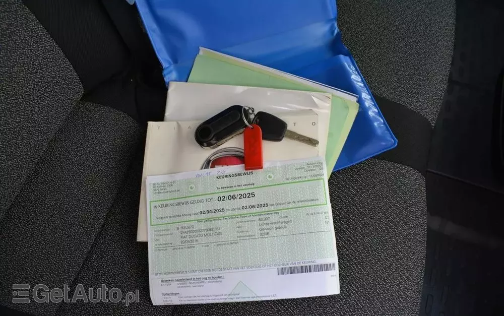 FIAT Ducato brygadówka 6-osobowa  MAXI L3 