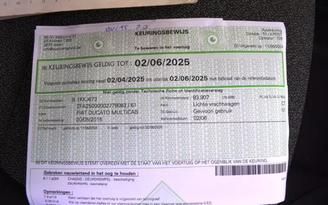 FIAT Ducato brygadówka 6-osobowa  MAXI L3 