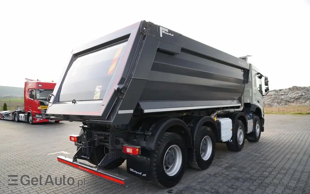 VOLVO FMX 460 / 8x4 / WYWROTKA TYLNOZSYPOWA / MEILLER KIPPER  / EURO 6 / 