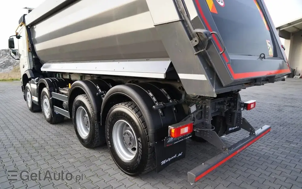 VOLVO FMX 460 / 8x4 / WYWROTKA TYLNOZSYPOWA / MEILLER KIPPER  / EURO 6 / 
