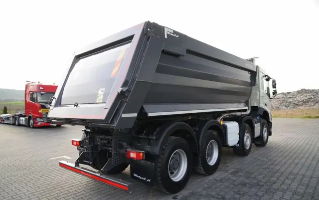 VOLVO FMX 460 / 8x4 / WYWROTKA TYLNOZSYPOWA / MEILLER KIPPER  / EURO 6 / 