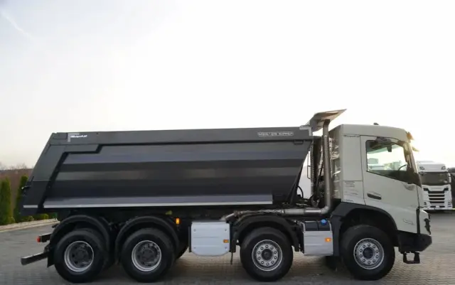 VOLVO FMX 460 / 8x4 / WYWROTKA TYLNOZSYPOWA / MEILLER KIPPER  / EURO 6 / 