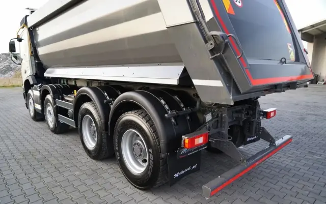 VOLVO FMX 460 / 8x4 / WYWROTKA TYLNOZSYPOWA / MEILLER KIPPER  / EURO 6 / 