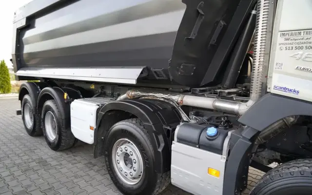 VOLVO FMX 460 / 8x4 / WYWROTKA TYLNOZSYPOWA / MEILLER KIPPER  / EURO 6 / 