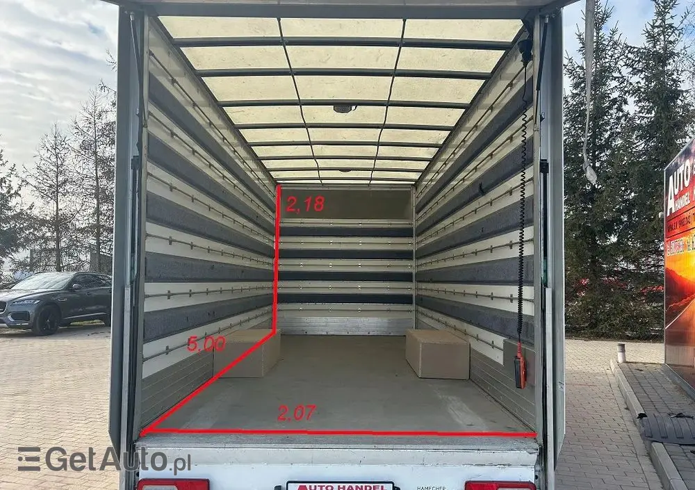 MERCEDES-BENZ Sprinter 316 kontener+winda 