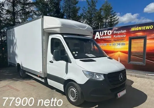 MERCEDES-BENZ Sprinter 316 kontener+winda 