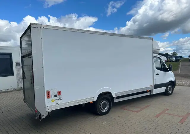 MERCEDES-BENZ Sprinter 316 kontener+winda 