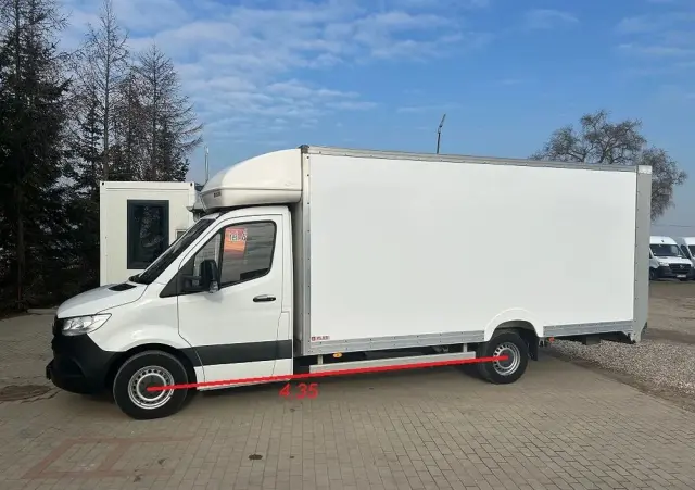 MERCEDES-BENZ Sprinter 316 kontener+winda 