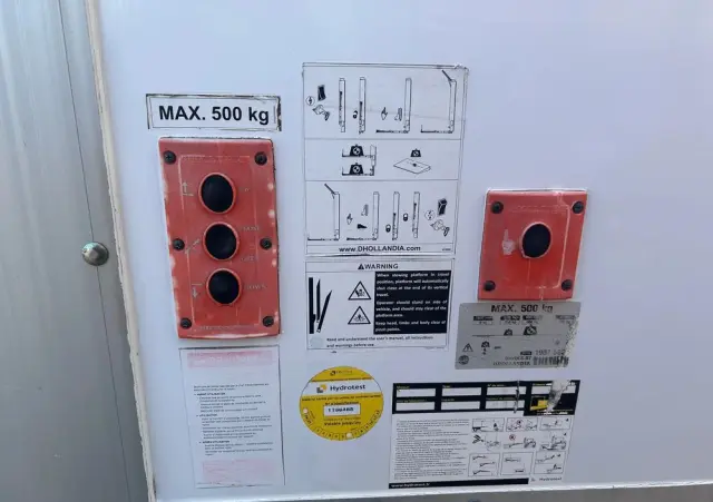 MERCEDES-BENZ Sprinter 316 kontener+winda 