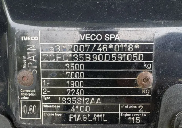 IVECO Daily 35S160 Automat Hi-Matic Navi 